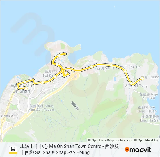 581 Bus Line Map