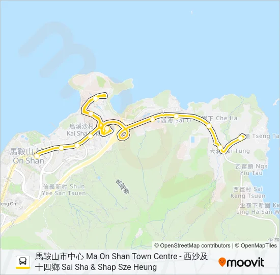 581 Bus Line Map