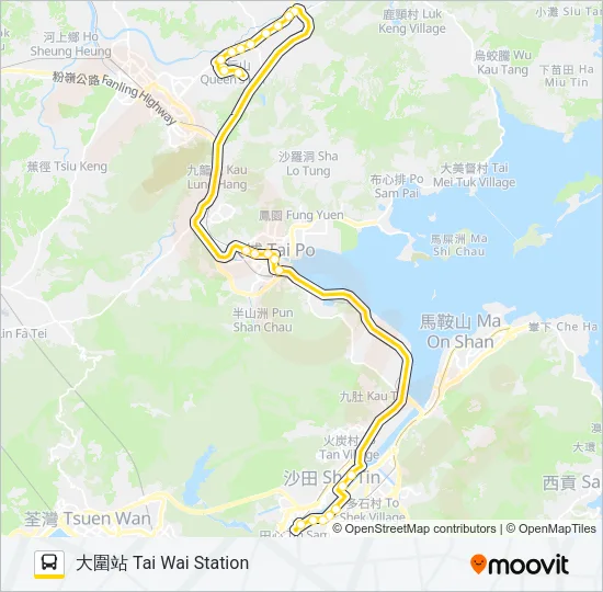 79 Bus Line Map