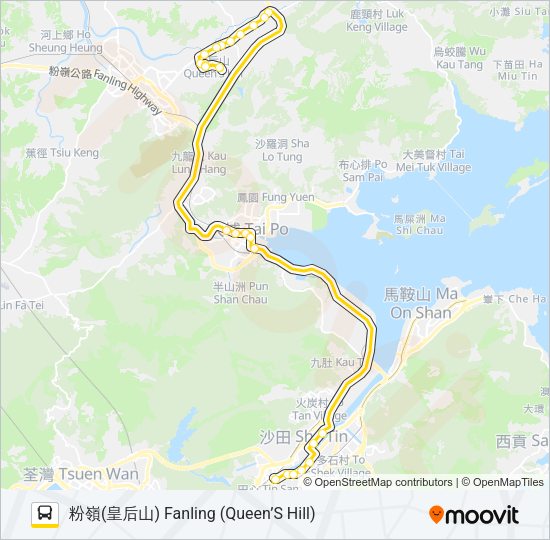 巴士79的線路圖
