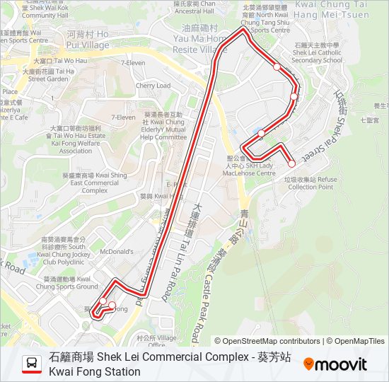 31P bus Line Map