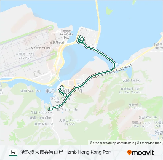 B6S Bus Line Map