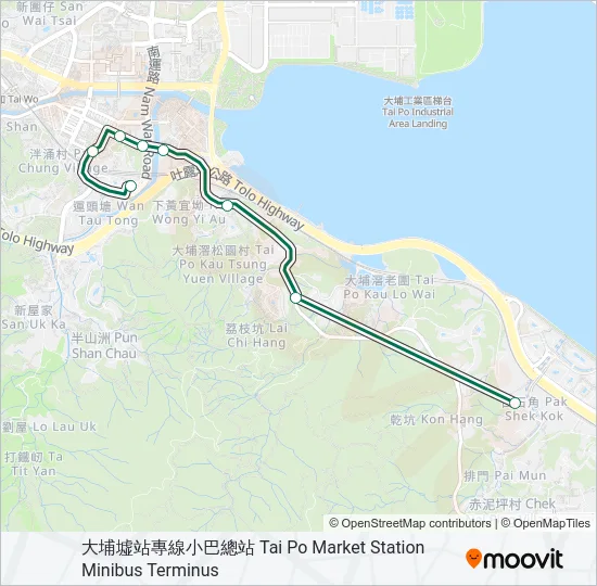 28A Bus Line Map