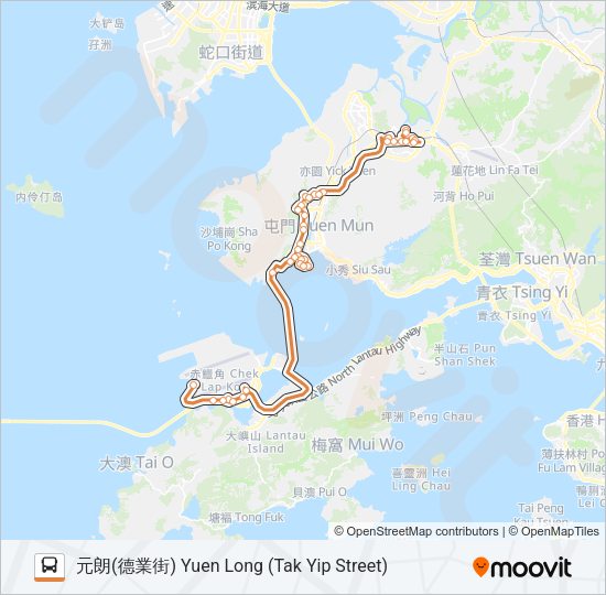 E36C Bus Line Map