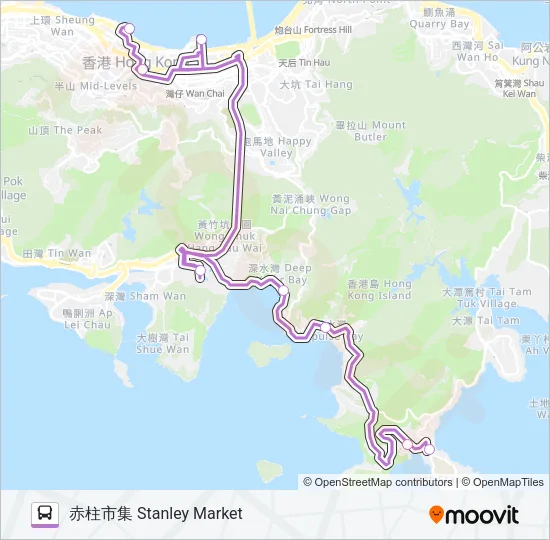 H3 Bus Line Map