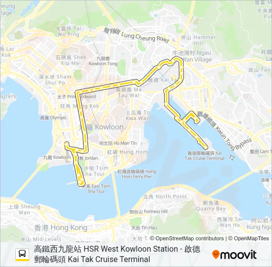 20A Bus Line Map