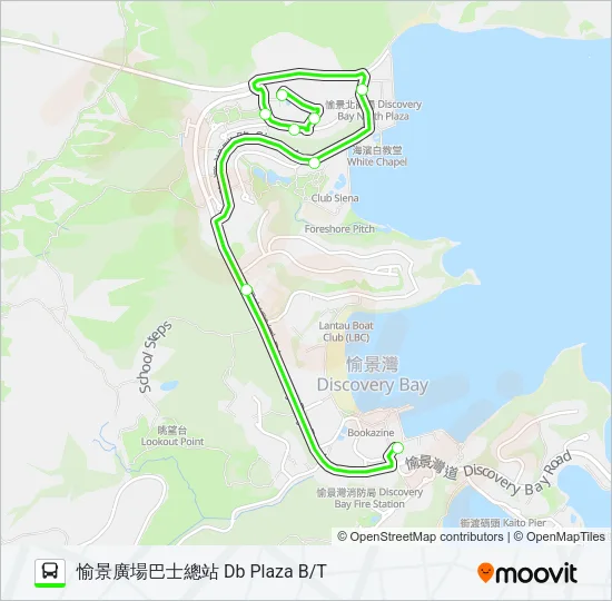 巴士15的線路圖