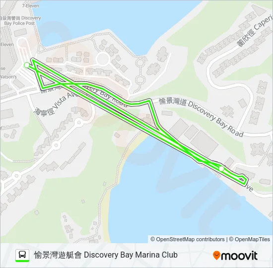 DB04R Bus Line Map