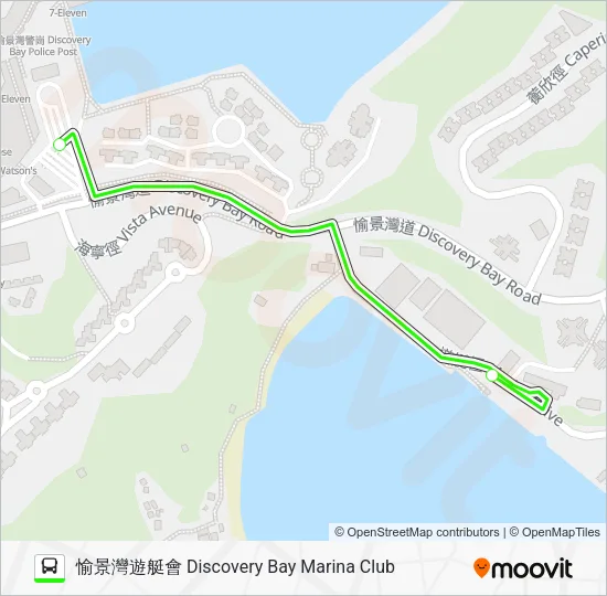 DB04R Bus Line Map