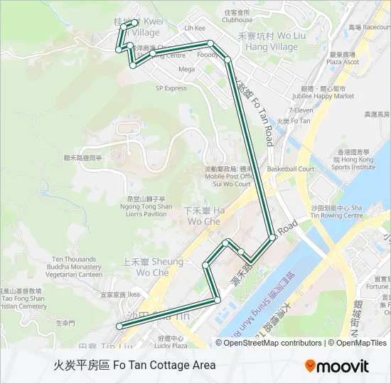 60C Bus Line Map