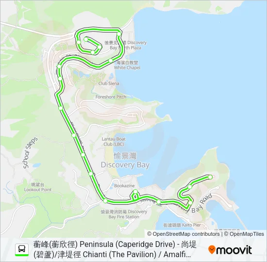 9 Bus Line Map