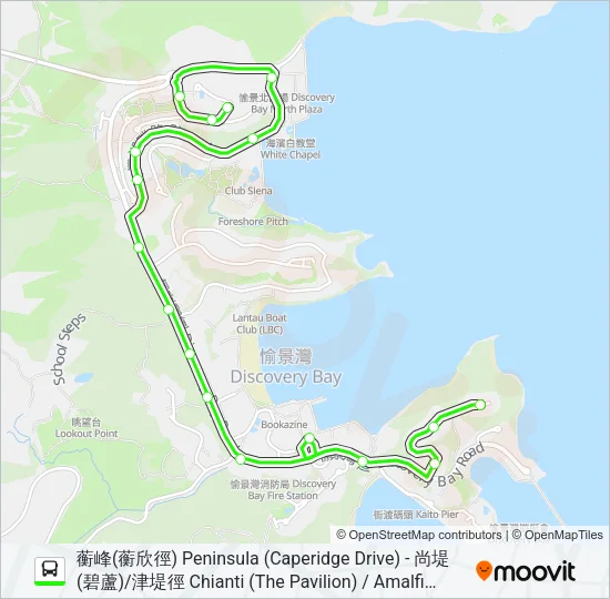 9 Bus Line Map