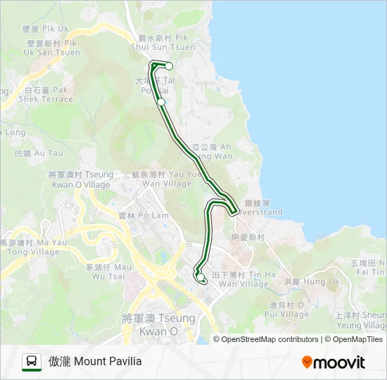 11M Bus Line Map