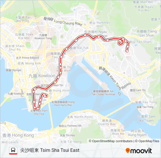 26 Bus Line Map