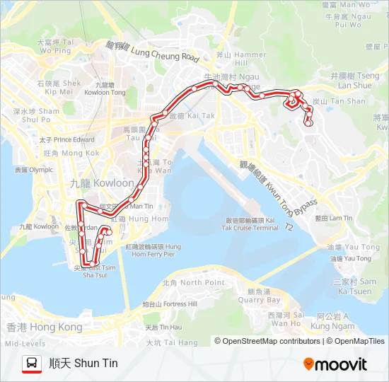 26 Bus Line Map