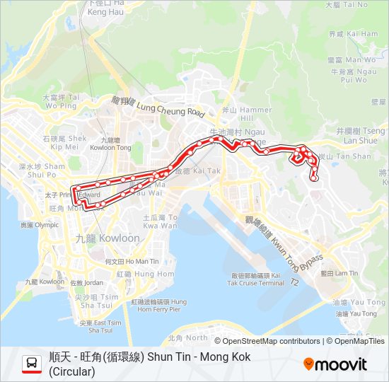 27 bus Line Map