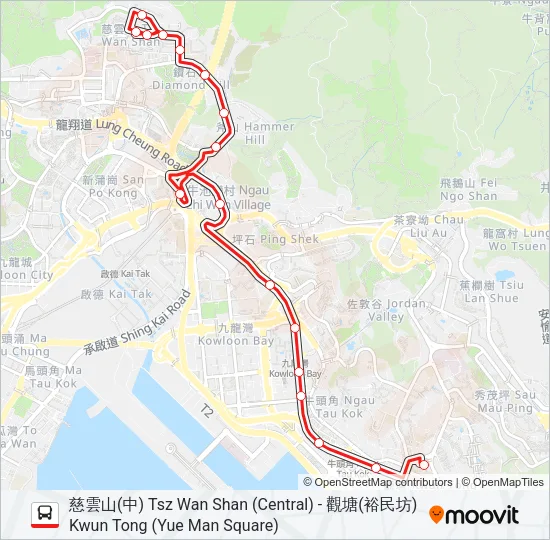 3D Bus Line Map