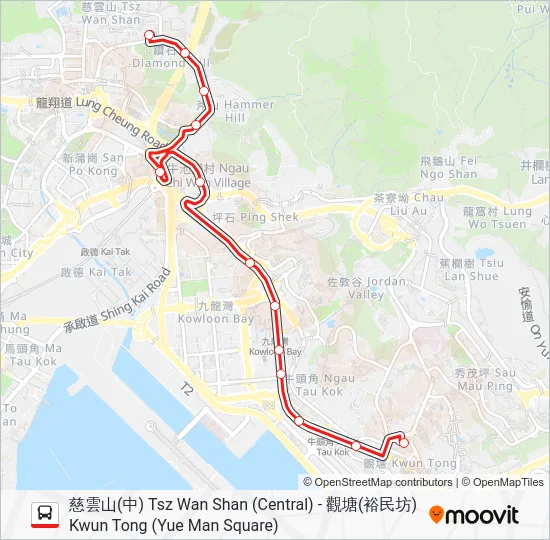 3D Bus Line Map