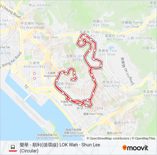 23M Bus Line Map