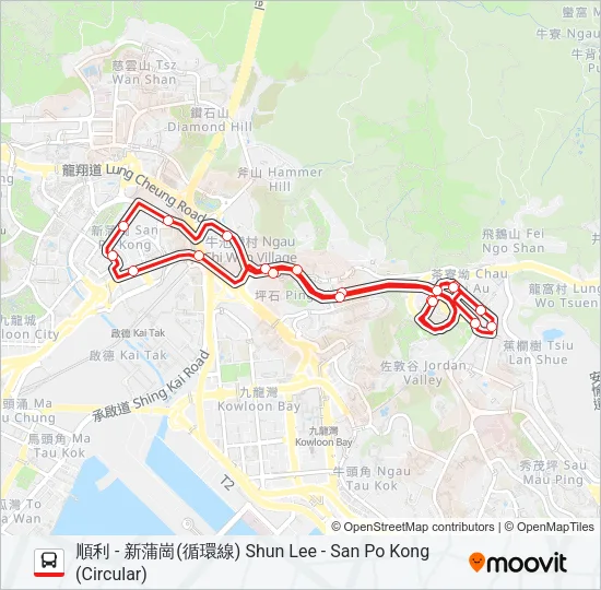 29M Bus Line Map