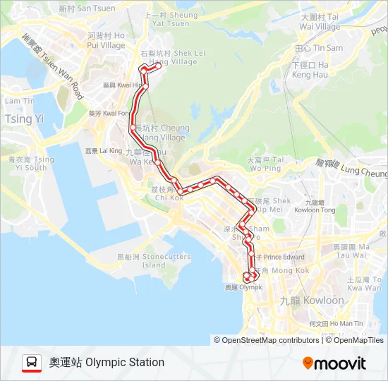 31B Bus Line Map