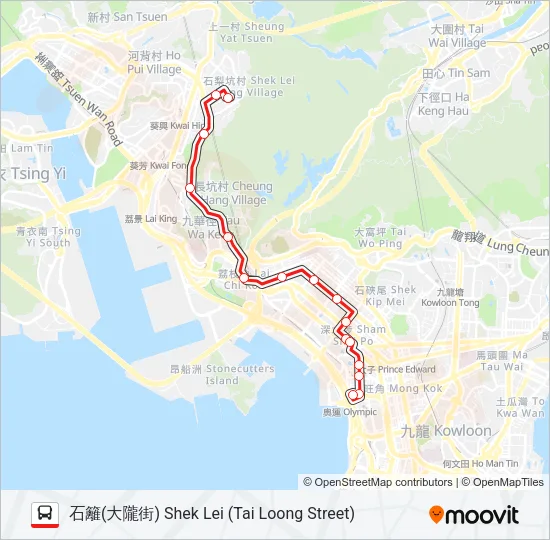 31B Bus Line Map