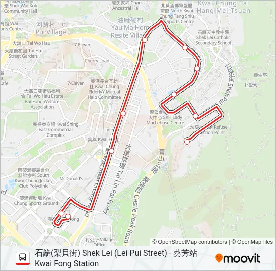 31M Bus Line Map