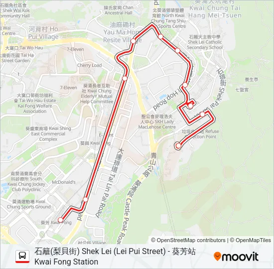 31M Bus Line Map