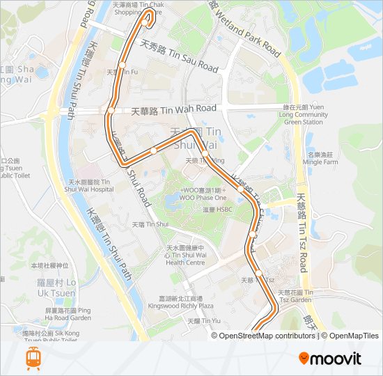 輕鐵751P的線路圖