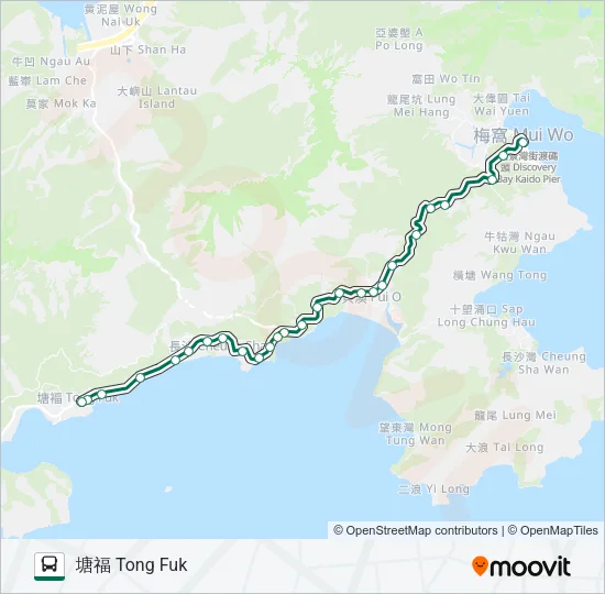 4 Bus Line Map