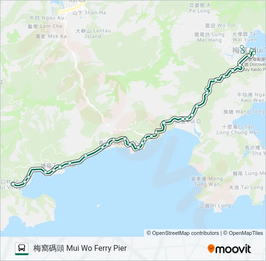 4 Bus Line Map