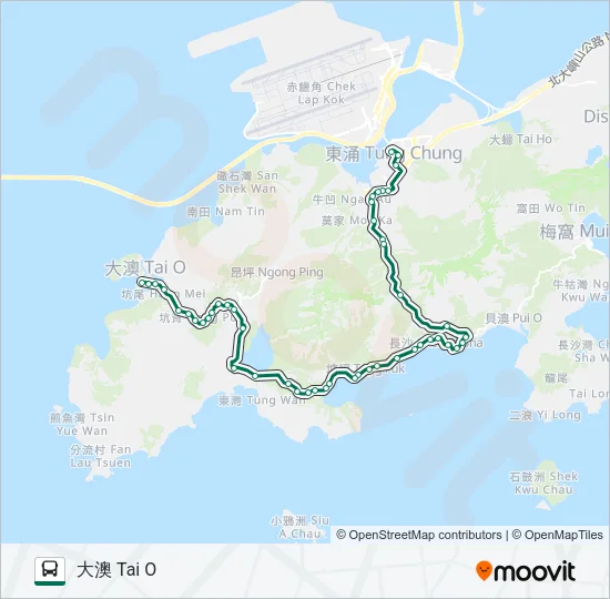 11 Bus Line Map