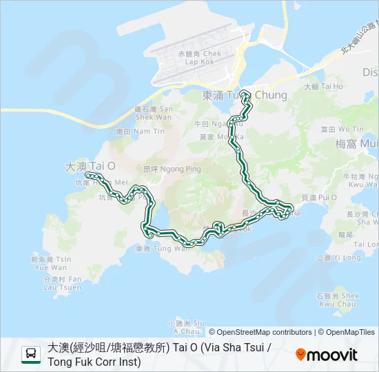 11 Bus Line Map