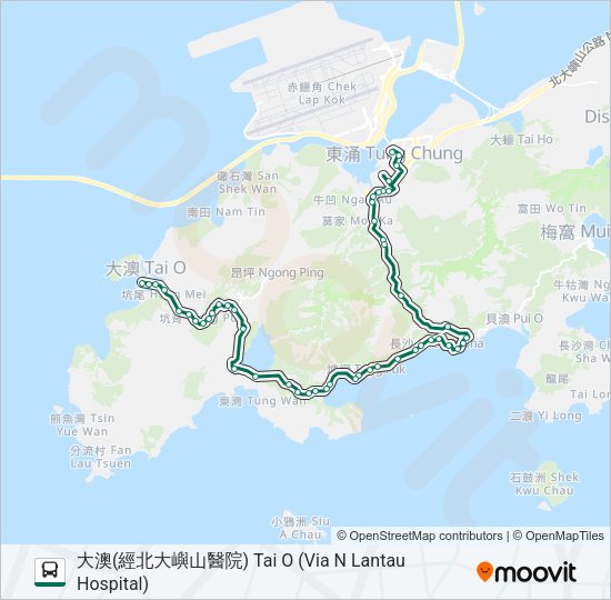 巴士11的線路圖