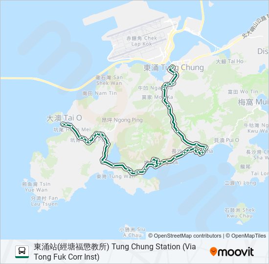 11 bus Line Map