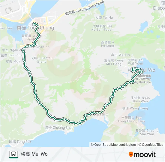 3M Bus Line Map