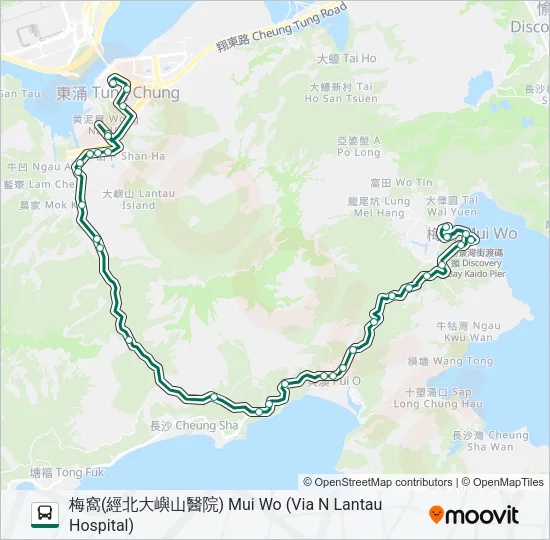 3M Bus Line Map