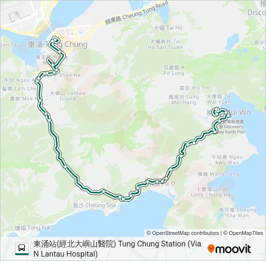 3M Bus Line Map