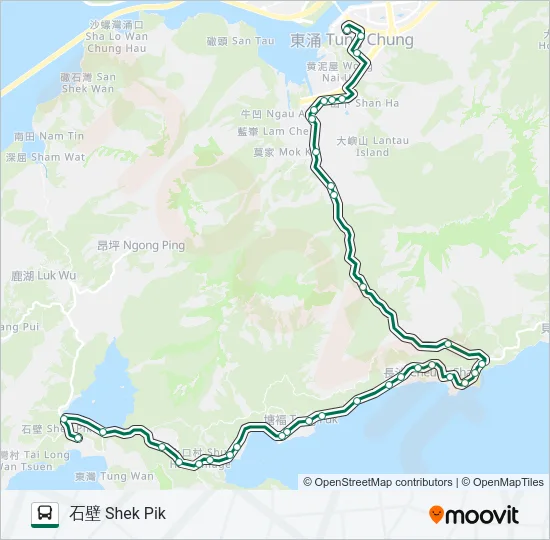 11A Bus Line Map