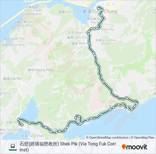11A Bus Line Map