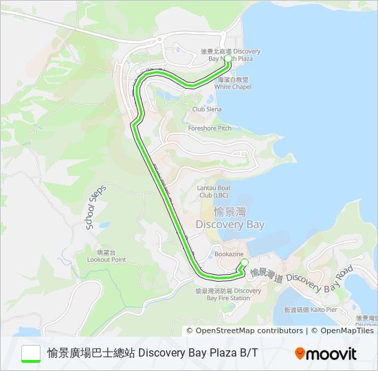 9X bus Line Map