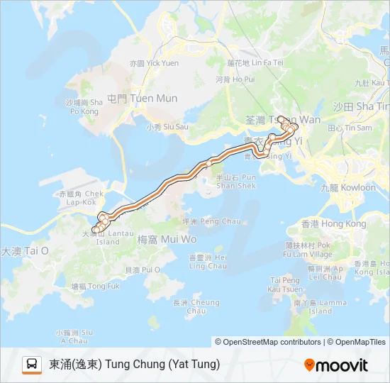 E31 Bus Line Map