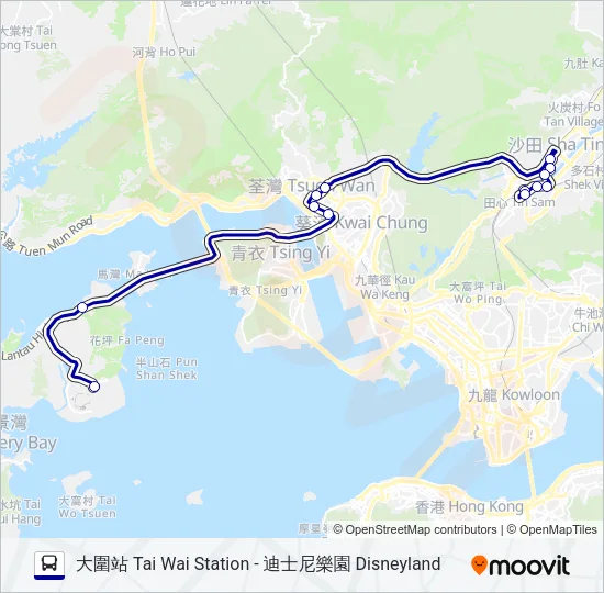 R42 Bus Line Map