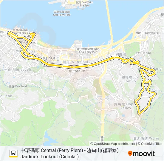 11 Bus Line Map