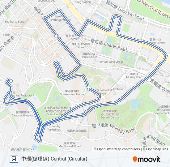 HR49 bus Line Map