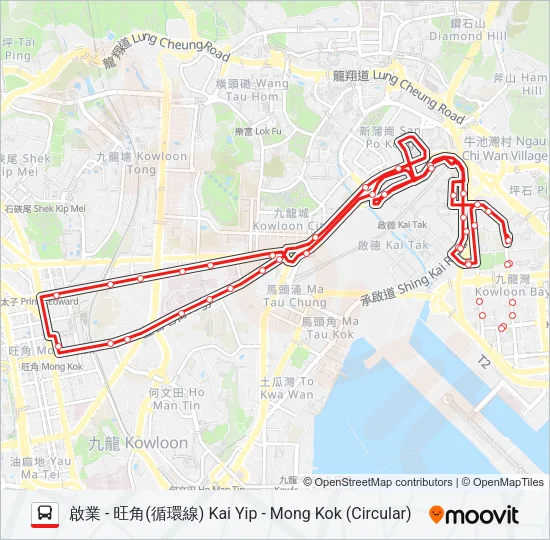 24 Bus Line Map