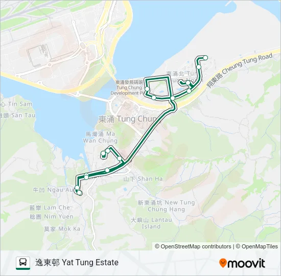 37 Bus Line Map