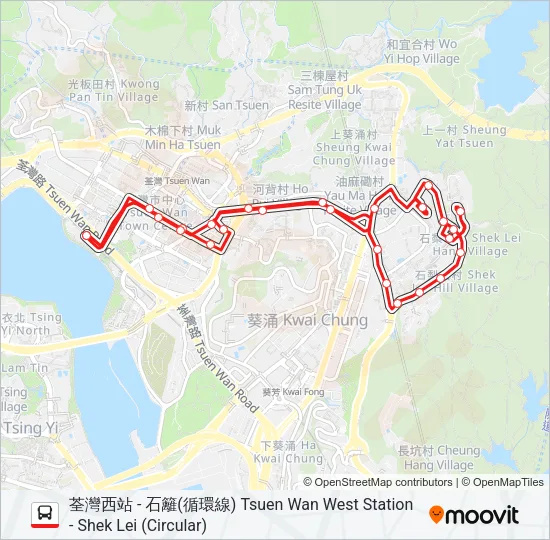 31 Bus Line Map