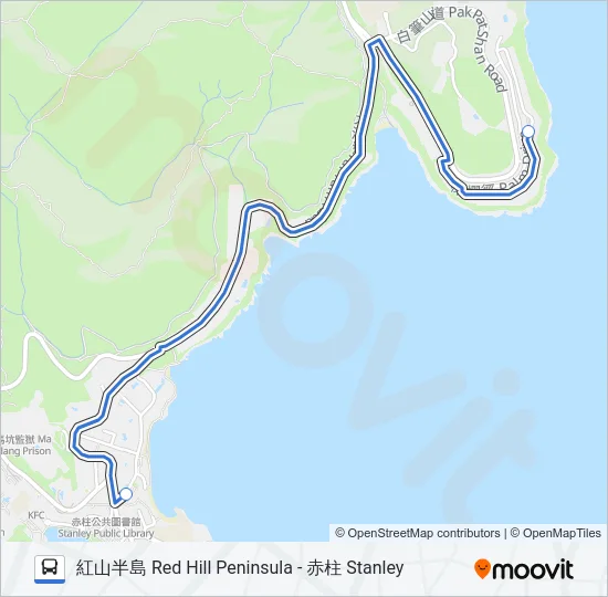 HR57 Bus Line Map
