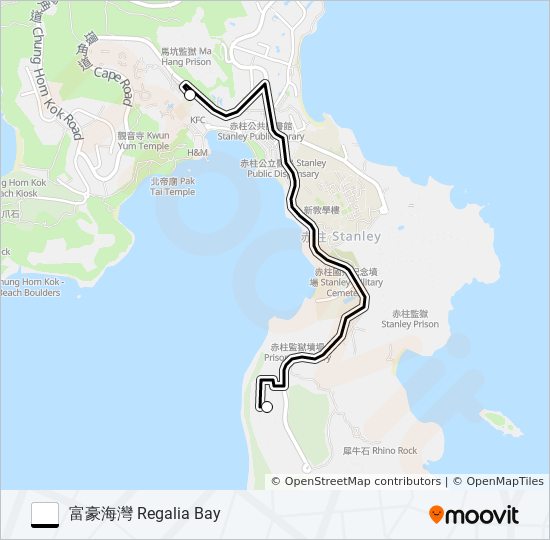 HR78 bus Line Map